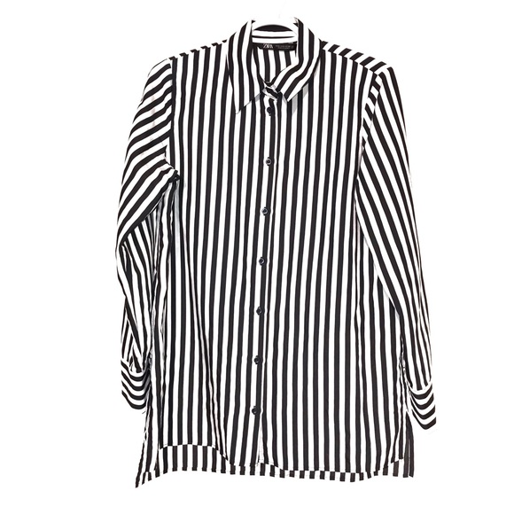 Zara pinstripe dress shirt - Picture 2 of 7